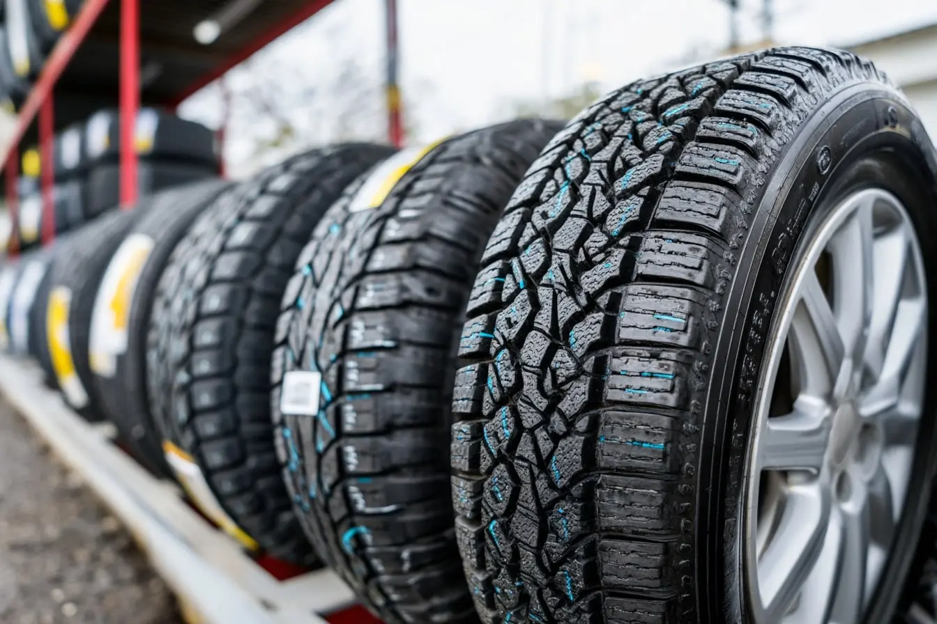 Pneus stockés et entretien